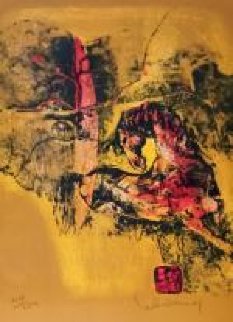Le Cheval 1973 Limited Edition Print - Lebadang Le Cheval 1973 Limited Edition Print - Lebadang