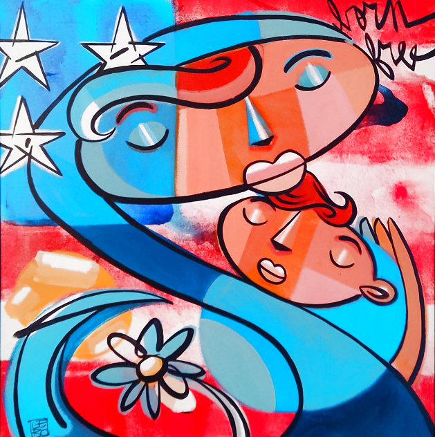 Mother and Child: Let Freedom Ring 2013 Limited Edition Print by David Le Batard Lebo