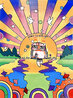 Peace Be With You 2022 - Homage to Peter Max Limited Edition Print by David Le Batard Lebo - 0