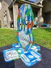 Blessed Owl Mixed Media Unique Glass  Sculpture 2017 13 in Sculpture by David Le Batard Lebo - 1