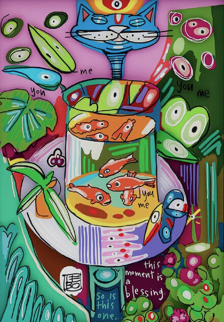 This Moment is a Blessing 3-D 2020 Sculptograph Limited Edition Print by David Le Batard Lebo