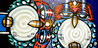 When Two Become One 2018 46x82 - Huge Mural Size Original Painting by David Le Batard Lebo - 0