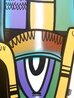 Guide and Protect 2017 56x20 Acrylic on Canvas - Huge Original Painting by David Le Batard Lebo - 2