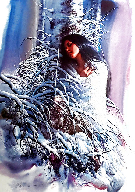 Dreams of Winter 1995 Limited Edition Print by Lee Bogle