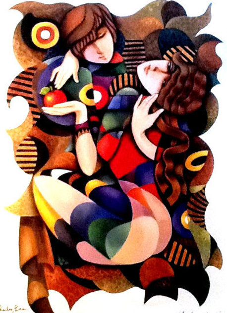 Adam and Eve 2002 Limited Edition Print by Charles Lee