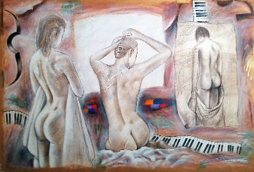 Untitled 40x60 Original Painting - Charles Lee Untitled 40x60 Original Painting - Charles Lee