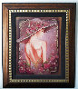 Rose Petal 2005 Embellished Limited Edition Print by Charles Lee - 1