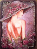 Rose Petal 2005 Embellished Limited Edition Print by Charles Lee - 0