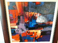 Side By Side City 1   33x33 Original Painting by Charles Lee - 2