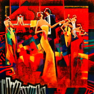 Havana Embellished Limited Edition Print - Charles Lee Havana Embellished Limited Edition Print - Charles Lee