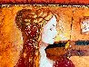 Violin Solo I 2015 32x41 Huge Original Painting by Charles Lee - 4