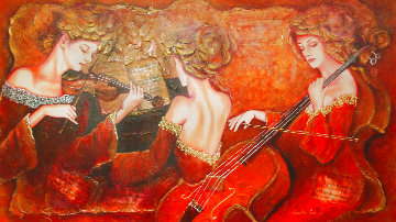 Untitled Painting 55x87 Huge Original Painting - Charles Lee Untitled Painting 55x87 Huge Original Painting - Charles Lee