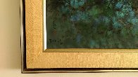 Remember a Rainy Day Watercolor 1980 40x28 Huge Watercolor by David Lee - 2 Remember a Rainy Day Watercolor 1980 40x28 Huge Watercolor by David Lee - 2