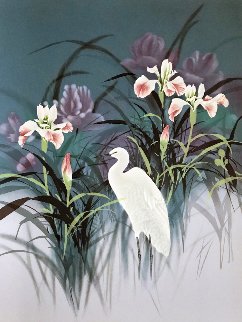 Egret 1986 Limited Edition Print - David Lee Egret 1986 Limited Edition Print - David Lee