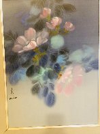 Floral Pedals Watercolor 1986 20x26 Watercolor by David Lee - 1 Floral Pedals Watercolor 1986 20x26 Watercolor by David Lee - 1