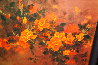 Masterpiece Floral 1980 45x57 - Huge Original Painting by David Lee - 3