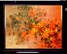 Masterpiece Floral 1980 45x57 - Huge Original Painting by David Lee - 1