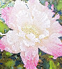 Bountiful Spring Watercolor on Gold Leaf  28x40 - Huge Watercolor by David Lee - 2