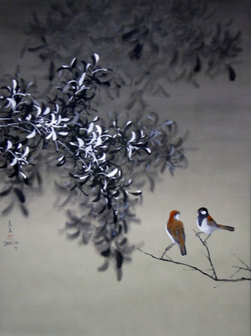 Winter 1979 40x30 Huge Original Painting by David Lee Winter 1979 40x30 Huge Original Painting by David Lee