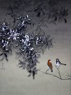 Winter 1979 40x30 Huge Original Painting by David Lee - 0 Winter 1979 40x30 Huge Original Painting by David Lee - 0
