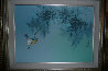 Untitled Bird in Tree 1980 18x24 Original Painting by David Lee - 1 Untitled Bird in Tree 1980 18x24 Original Painting by David Lee - 1