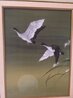 Untitled Cranes Watercolor 1973 - Huge 40x30 Watercolor by David Lee - 1 Untitled Cranes Watercolor 1973 - Huge 40x30 Watercolor by David Lee - 1