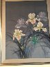 Wild Irises 1995 37x47 Huge Original Painting by David Lee - 1
