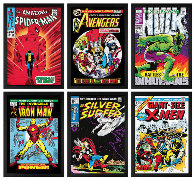 Marvel Superheroes Collection Set of 6 HS Limited Edition Print by Stan Lee - 0 Marvel Superheroes Collection Set of 6 HS Limited Edition Print by Stan Lee - 0