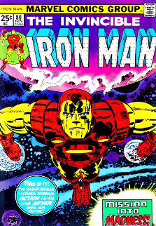 Invincible Iron Man #80 - Mission Into Madness HS Limited Edition Print - Stan Lee Invincible Iron Man #80 - Mission Into Madness HS Limited Edition Print - Stan Lee