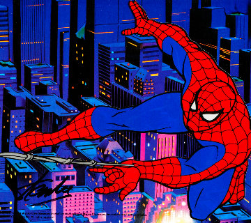 Spiderman Deluxe Sericel 1998 HS Other - Stan Lee Spiderman Deluxe Sericel 1998 HS Other - Stan Lee