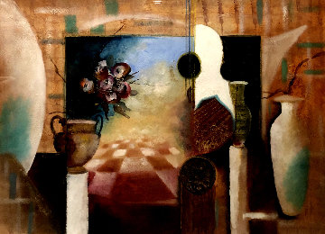 Untitled Painting 43x56 Works on Paper (not prints) - Lee White Untitled Painting 43x56 Works on Paper (not prints) - Lee White