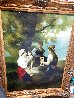 Untitled Family Portrait 1900 64x60 Huge Original Painting by Lee White - 1
