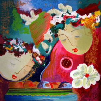 Secrets I Embellished Limited Edition Print - Lee White Secrets I Embellished Limited Edition Print - Lee White