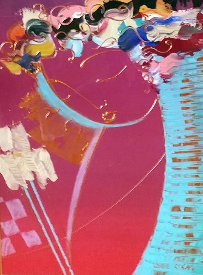 Untitled 1995 24x32 Original Painting by Lee White Untitled 1995 24x32 Original Painting by Lee White