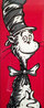Cat in the Hat 2009 36x17 Original Painting by Allison Lefcort - 0