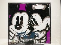 Mickey and  Minnie 19x19 Original Painting by Allison Lefcort - 2