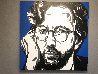 Eric Clapton 48x48 Huge Original Painting by Allison Lefcort - 1