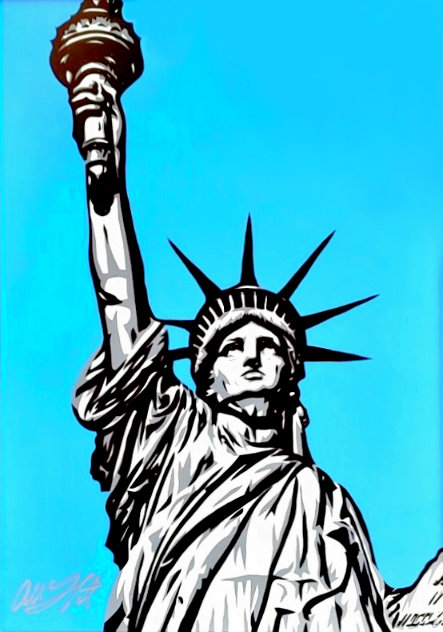 Lady Liberty 2023  Limited Edition Print by Allison Lefcort