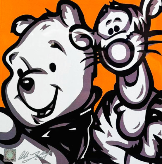 【ディズニー公認作家】アリソン レフコート Pooh & Tigger Allison_Lefcort_Pooh_and_Tigge
