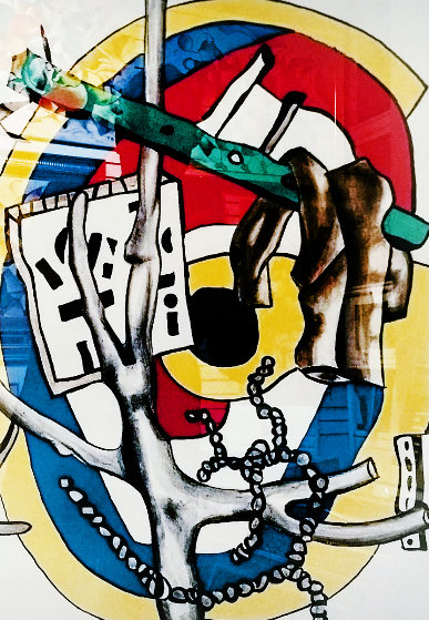 Fernand Léger giraud Fernand Léger - The Tugboat (recto); Related sketch (verso