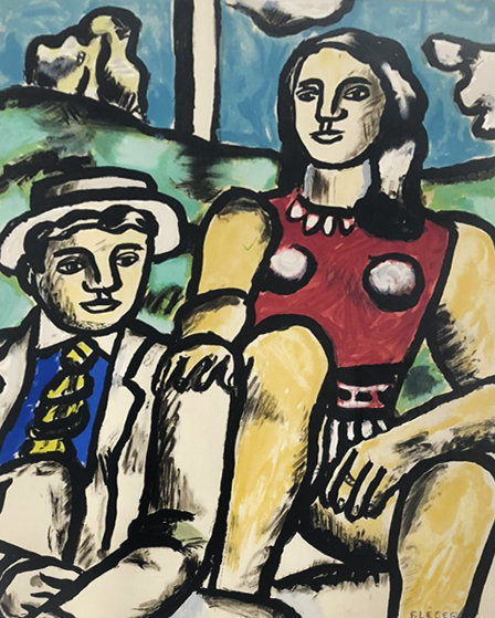 Une Partie De Campagne by Fernand Leger - For Sale on Art Brokerage