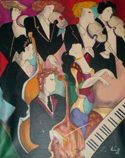 La Pie Voleuse Glazza Ladra Embellished 2001 Limited Edition Print - Linda LeKinff La Pie Voleuse Glazza Ladra Embellished 2001 Limited Edition Print - Linda LeKinff