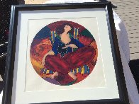 Femme Au Chat 1998 By Linda Lekinff