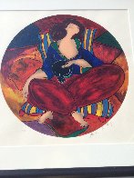Femme Au Chat 1998 By Linda Lekinff