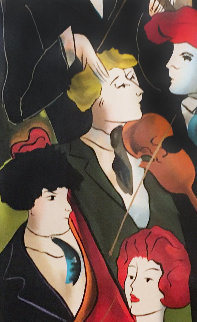 Patrick Au Violon 2000 Limited Edition Print - Linda LeKinff Patrick Au Violon 2000 Limited Edition Print - Linda LeKinff