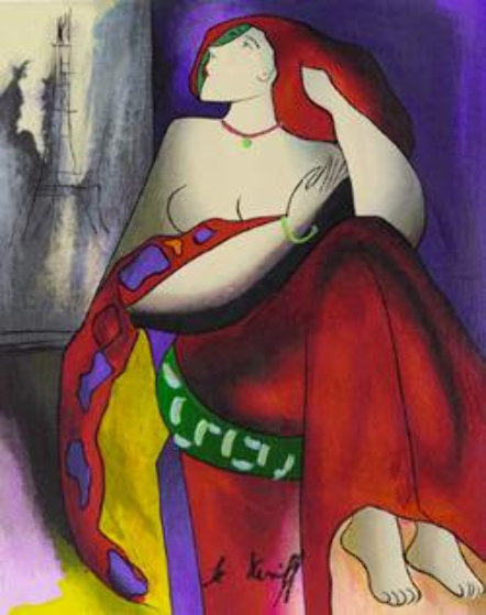 Tour Eiffel 2002 Limited Edition Print by Linda LeKinff Tour Eiffel 2002 Limited Edition Print by Linda LeKinff