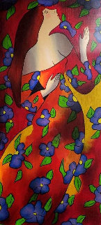 Untitled Serigraph 2004 Limited Edition Print - Linda LeKinff Untitled Serigraph 2004 Limited Edition Print - Linda LeKinff