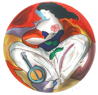 Esther 2001 17 in diameter Limited Edition Print - Linda LeKinff Esther 2001 17 in diameter Limited Edition Print - Linda LeKinff