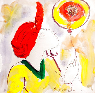 Le Ballon Magique 2013 20x20 Works on Paper (not prints) - Linda LeKinff Le Ballon Magique 2013 20x20 Works on Paper (not prints) - Linda LeKinff