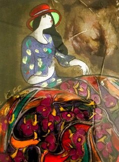 Luna Park 1998 Embellished Limited Edition Print - Linda LeKinff Luna Park 1998 Embellished Limited Edition Print - Linda LeKinff